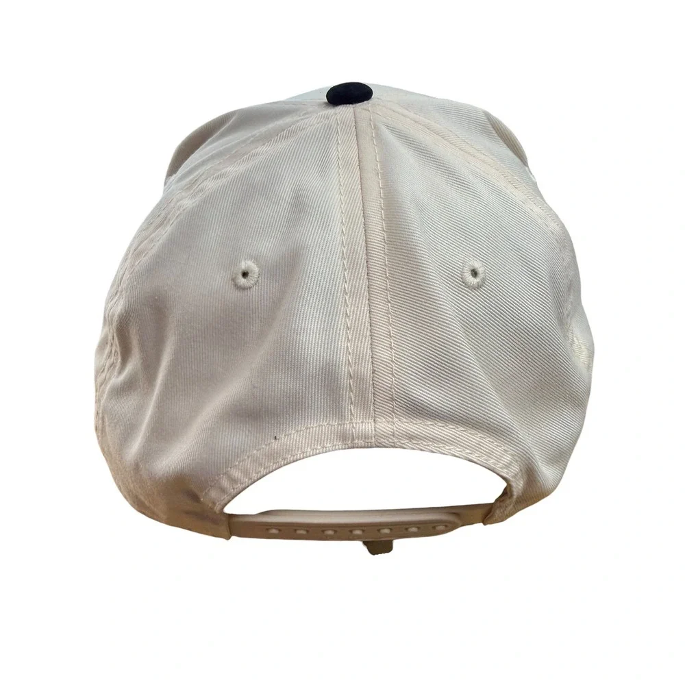 Otto Cap Giddy Up Its Game Day Snapback Hat Cream Black Western Cowboy Boot Star